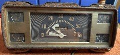 Vintage GAUGE CLUSTER 1940 1941 1942 1943 1944 1945 1946 1947 FORD TRUCK SPEEDO