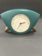 Vintage Kikkerland Retro Pop Art Designer ClockTested and Working New Battery
