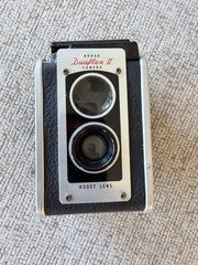 Vintage Kodak Duaflex II Film Camera with Kodet Lens 1950s