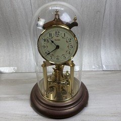 Vintage Kundo Kieninger  400-Day Anniversary Clock Glass Runs 14 Days READ
