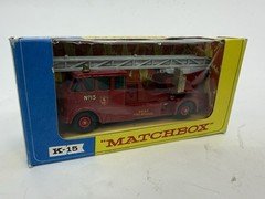 Vintage Lesney Matchbox king size K-15 Merryweather Fire Engine New Old Stock