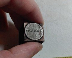 Vintage Letterpress Printing Block Studebaker Advertising Logo
