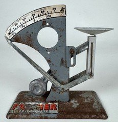 Vintage "Mascot" Premier Poultry Egg Grading Scale Farm Rustic, Toledo Ohio