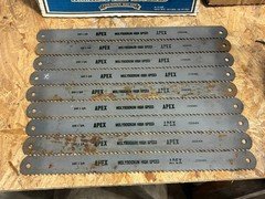 Vintage NOS Apex Molybdenum power hack saw blade.