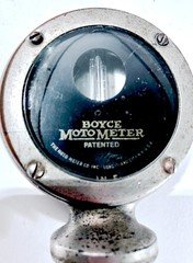 Vintage Old Boyce Motometer  Radiator Temperature Gauge