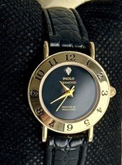 Vintage Paolo Gucci Diamond Wrist Watch