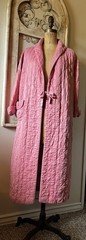 Vintage Quilted Robe 60’s House Coat