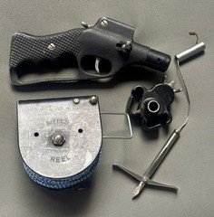 VINTAGE Riffe’s Reel Designed By Jay’s Brother PLUS EXTRAS