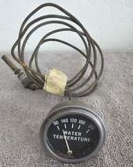 Vintage Rochester Water Temperature Gauge