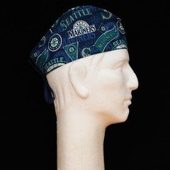 Vintage Seattle Mariners Theme Scrub Hat