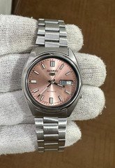 vintage seiko 5 Automatic salmon dial (changed) japan mens watch 7009