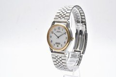 VINTAGE SEIKO Contemporary Basic 5H23-7090 Day/Date Quartz Men's Watch 2952716