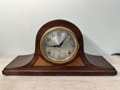 Vintage Seth Thomas Tambour Mantel Clock (Read)