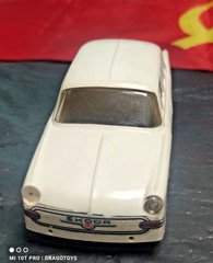 VINTAGE SKODA ŠKODA 1000 MB RALLY TOY CAR FRICTION Czechoslovakia KDN FOR PARTS