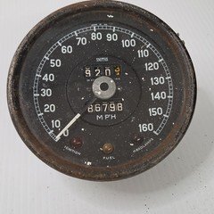 Vintage Smiths 0–160 MPH Speedometer Jaguar E-Type XKE Original England