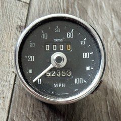 Vintage Smiths 100MPH Speedometer #SN5226/09A Untested Read