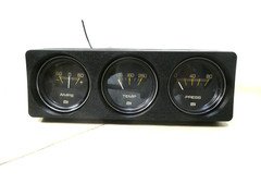 Vintage Stewart Warner (3) Gauge set