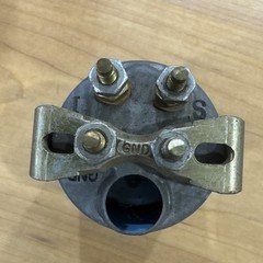 Vintage Stewart Warner 455AS SW 12V Negative Ground Fuel Gauge 2” Black