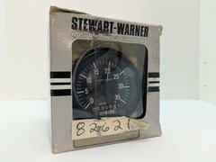 Vintage Stewart Warner 82621 Tachometer with Hour Meter 0-3,500 3 3/8" Nice!