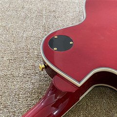 Vintage Sunburst 6-String Solid Body Custom Electric Guitar Gold Hardware