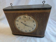 Vintage Telechron Mantel Clock Model No. 6B01 Parts Or Repair
