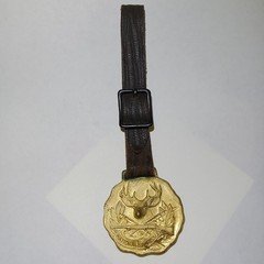 Vintage The National Sportsman Magazine Watch Fob Medal Whitetail Buck 