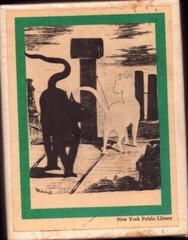 Vintage The Rendezvous of Cats Bookplates - New York Public Library