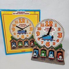 Vintage Thomas the Tank Engine and Friends Leonardo Collection Resin Clock 1998