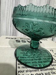 Vintage TIARA Sandwich/Dessert Bowl Glass
