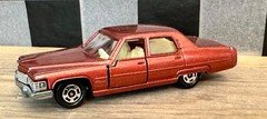 Vintage Tomica Tomy Cadillac Fleetwood F2 Metallic Pink  (1976)