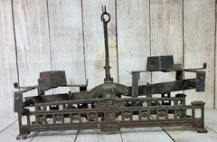 Vintage Triumph Cast Iron Balance Scale No 959   10 lbs Capacity
