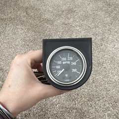 Vintage VDO Mechanical Water Temperature Gauge