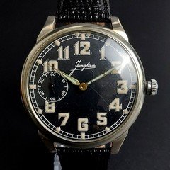 Vintage Watch with Junghans Movement Marriage Men's Wristwatch Swiss Made