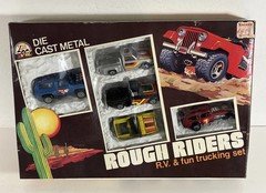 Vintage Zee Zylmex 1/64 Rough Riders R.V. & Fun Trucking Set In Box Read