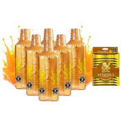 ✅ Vitafer L-Gold-Multivitamin- 6 Bottles 500ML 16 Sachets