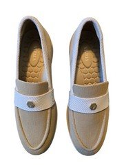 VIVAIA Women's Nude/Ivory Liana Loafers US 7-7.5