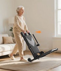 VOCIC Electric Floor Lift Patient Transfer Chair Fall Assist 350lbs AX25