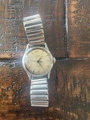 Vtg Croton WASP Military Watch 1940's Waterproof Works