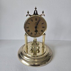 VTG ELGIN Quartz Anniversary Battery Clock Non Working No Dome For Parts /Repair