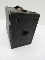 Vtg Kodak Premo Junior No. 1 Box Camera FOR PARTS REPAIR ONLY Strap Torn