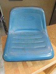 Vtg Michigan seat co Tractor Seat Suspension Spring Ford Blue Oval Original