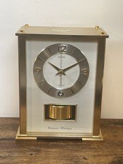 VTG Seiko QF145G Westminster Whittington Dual Chime Quartz Mantel Clock Japan