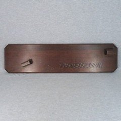 Vtg Winchester Wood Display Wall Shelf 9422 Lever Action Rifles Gun Rack Mount