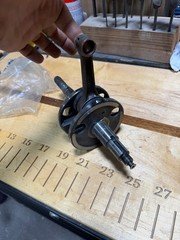 warrior 350 OEM crank needs repair