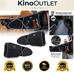 Water-Resistant UTV Side Door Storage Bags with Knee Pads for Polaris RZR (2PCS)