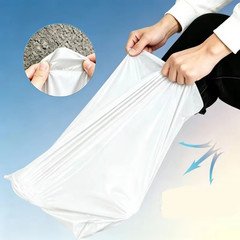 Waterproof Express Packaging Shipping Bag Gray White 17x30cm 100Pcs