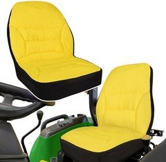 Waterproof Tractor Seat Cover Cushioned for John Deere Compact Utility