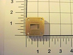 Waveguide WR75 COVER FLANGE Butt type Corral Ku-Band 10.0-15.0 Ghz<478>