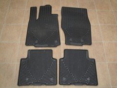 WeatherTech All-Weather Floor Mats - W614-W615 - Black