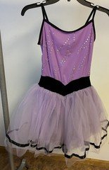 Weissman Dance Costume Child Large Purple Black